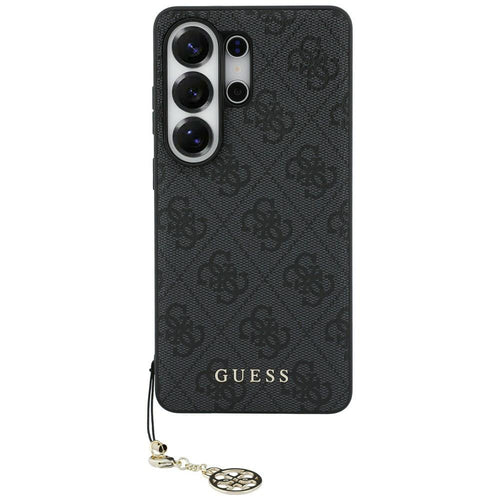 Husa pentru Samsung Galaxy S26 Ultra, Guess Hardcase 4G Classic Logo Charm (GUHMS26LGF4GGR), negru