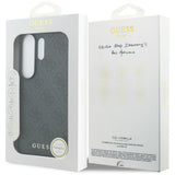 Husa pentru Samsung Galaxy S26 Ultra, Guess Hardcase 4G Classic Logo Charm (GUHMS26LGF4GGR), negru