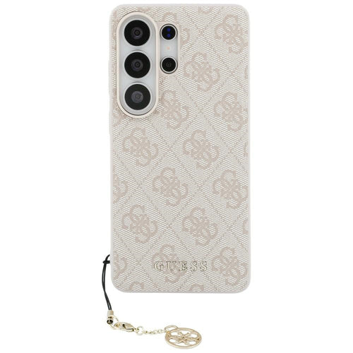 Husa pentru Samsung Galaxy S26 Ultra, Guess Hardcase 4G Classic Logo Charm (GUHMS26LGF4GPI), roz