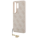 Husa pentru Samsung Galaxy S26 Ultra, Guess Hardcase 4G Classic Logo Charm (GUHMS26LGF4GPI), roz