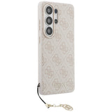 Husa pentru Samsung Galaxy S26 Ultra, Guess Hardcase 4G Classic Logo Charm (GUHMS26LGF4GPI), roz