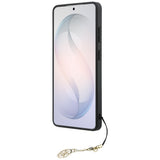 Husa pentru Samsung Galaxy S26 Ultra, Guess Hardcase 4G Classic Logo Charm (GUHMS26LGF4GBR), maro