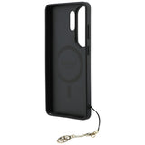 Husa pentru Samsung Galaxy S26 Ultra, Guess Hardcase 4G Classic Logo Charm (GUHMS26LGF4GBR), maro
