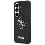 Husa pentru Samsung Galaxy S26, Guess Fixed Glitter Big 4G Metal Logo (GUHCS26SHG4SGK), negru