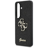Husa pentru Samsung Galaxy S26, Guess Fixed Glitter Big 4G Metal Logo (GUHCS26SHG4SGK), negru