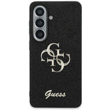 Husa pentru Samsung Galaxy S26, Guess Fixed Glitter Big 4G Metal Logo (GUHCS26SHG4SGK), negru