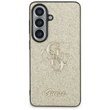 Husa pentru Samsung Galaxy S26, Guess Fixed Glitter Big 4G Metal Logo (GUHCS26SHG4SGD), auriu