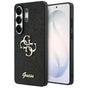 Husa pentru Samsung Galaxy S26 Ultra, Guess Fixed Glitter Big 4G Metal Logo (GUHCS26LHG4SGK), negru