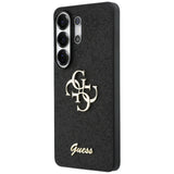 Husa pentru Samsung Galaxy S26 Ultra, Guess Fixed Glitter Big 4G Metal Logo (GUHCS26LHG4SGK), negru
