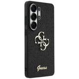Husa pentru Samsung Galaxy S26 Ultra, Guess Fixed Glitter Big 4G Metal Logo (GUHCS26LHG4SGK), negru