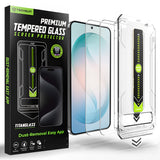 Folie de protectie pentru Samsung Galaxy S26 Plus, Techsuit [Fingerprint Unlock Compatible] TitanGlass CrystalHD (2 pack)