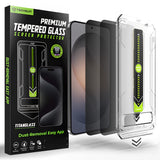 Folie de protectie pentru Samsung Galaxy S26, Techsuit [Fingerprint Unlock Compatible] TitanGlass CrystalHD (2 pack)