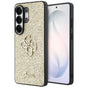 Husa pentru Samsung Galaxy S26 Ultra, Guess Fixed Glitter Big 4G Metal Logo (GUHCS26LHG4SGD), auriu