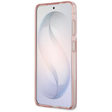 Husa pentru Samsung Galaxy S26, Guess IML Gradient Triangle MagSafe (GUHMS26SHGTMLCGP), roz