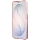 Husa pentru Samsung Galaxy S26 Ultra, Guess IML Gradient Triangle MagSafe (GUHMS26LHGTMLCGP), roz