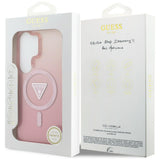 Husa pentru Samsung Galaxy S26 Ultra, Guess IML Gradient Triangle MagSafe (GUHMS26LHGTMLCGP), roz