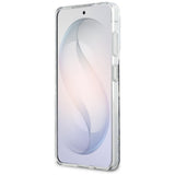 Husa pentru Samsung Galaxy S26, Guess IML Leopard Print Triangle MagSafe (GUHMS26SHLEGTGLK), negru