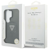Husa pentru Samsung Galaxy S26 Ultra, Guess IML Gradient Triangle MagSafe (GUHMS26LHGTMLCGK), negru