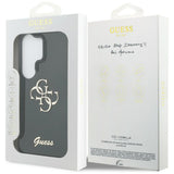 Husa pentru Samsung Galaxy S26 Ultra, Guess IML Big Metal 4G Script (GUHCS26L5HC4MLSK), negru