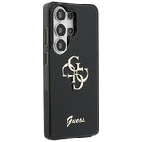 Husa pentru Samsung Galaxy S26 Ultra, Guess IML Big Metal 4G Script (GUHCS26L5HC4MLSK), negru