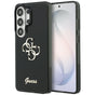 Husa pentru Samsung Galaxy S26 Ultra, Guess IML Big Metal 4G Script (GUHCS26L5HC4MLSK), negru