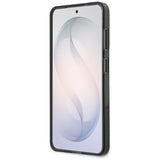 Husa pentru Samsung Galaxy S26, Guess IML Big Metal 4G Script (GUHCS26S5HC4MLSK), negru