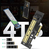 UGREEN Expansion Card CM302 (70503), M.2 NVME to PCIe 3.0 X4 Adaptor, PCI-E x4/x8/x16 Slots, 32Gbps, Negru