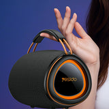 Boxa portabila Yesido Boxa portabila (YSW39), Bluetooth 5.3, RGB Lighting, TWS, TF Card, USB, AUX, 1200mAh, 20W, negru
