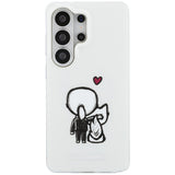 Husa pentru Samsung Galaxy S26 Ultra, Karl Lagerfeld IML cu K&C Back Logo MagSafe (KLHMS26L6HKCBHH), alb
