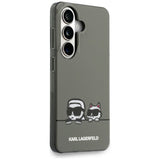 Husa pentru Samsung Galaxy S26, Karl Lagerfeld IML K&C Peekaboo Logo MagSafe (KLHMS26S6HPKACK), negru