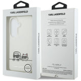 Husa pentru Samsung Galaxy S26, Karl Lagerfeld IML K&C Peekaboo Logo MagSafe (KLHMS26S6HPKACH), negru