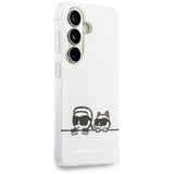 Husa pentru Samsung Galaxy S26, Karl Lagerfeld IML K&C Peekaboo Logo MagSafe (KLHMS26S6HPKACH), negru
