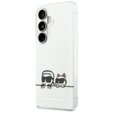 Husa pentru Samsung Galaxy S26, Karl Lagerfeld IML K&C Peekaboo Logo MagSafe (KLHMS26S6HPKACH), negru