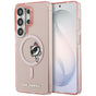 Husa pentru Samsung Galaxy S26 Ultra, Karl Lagerfeld IML Choupette Peekaboo Logo MagSafe (KLHMS26L6HCPSCP), roz