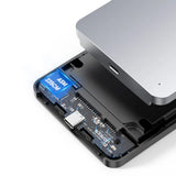 UGREEN Hard Drive Enclosure CM300 (70498), USB to USB-C Cable, HDD/SSD, SATA, Support ESD Anti-static, 6Gbps, Gri