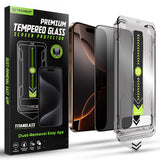Folie de protectie pentru iPhone 16 Pro, Techsuit TitanGlass FullCover