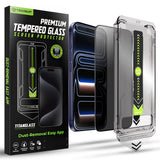 Folie de protectie pentru iPhone 17 Pro, Techsuit TitanGlass FullCover