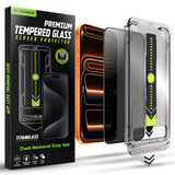 Folie de protectie pentru iPhone 17 Pro Max, Techsuit TitanGlass FullCover