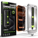 Folie de protectie pentru iPhone 17 Pro Max, Techsuit TitanGlass FullCover