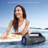 Boxa portabila Anker SoundCore Boom 2 Plus (A3134011), Bluetooth 5.3, 140W, BassUp 2.0, Baterie externa, IPX7, RGB, negru