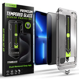 Folie de protectie pentru iPhone 13 Pro Max, Techsuit TitanGlass FullCover