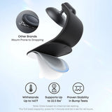 Suport auto Anker Nano Magnetic (A9110H11), Dashboards/Touchscreens, 3M Adhesive, 360A°, Flexibil, Universal, negru