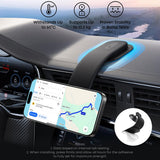 Suport auto Anker Nano Magnetic (A9110H11), Dashboards/Touchscreens, 3M Adhesive, 360A°, Flexibil, Universal, negru