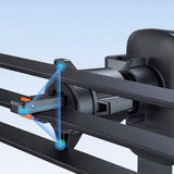 Suport auto Baseus Metal Age 3 (C40467600111-01), pentru Grila ventilatie, 360A° Rotatie, 4.7, negru