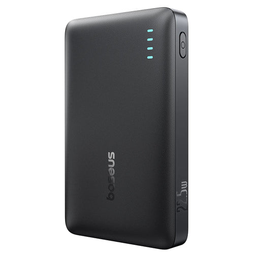 Baterie Externa Baseus Enerfill FP21 (P1008210D123-00), Dual Port, 10000mAh, 22.5W, Slim Design, Negru