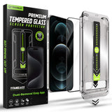 Folie de protectie pentru iPhone 12, Techsuit TitanGlass FullCover