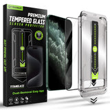 Folie de protectie pentru iPhone 11 Pro Max, Techsuit TitanGlass FullCover