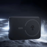 Baterie Externa Baseus Enerfill FM12 (E0028500), Magnetic, Qi2 Technology, 10.000mAh, 22.5W, Negru