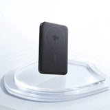 Baterie Externa Baseus Enerfill FM12 (E0028500), Magnetic, Qi2 Technology, 10.000mAh, 22.5W, Negru