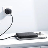Baterie Externa Baseus Enerfill FM12 (E0028500), Magnetic, Qi2 Technology, 10.000mAh, 22.5W, Negru
